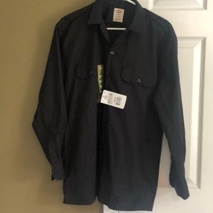 Black button down work/dress shirt